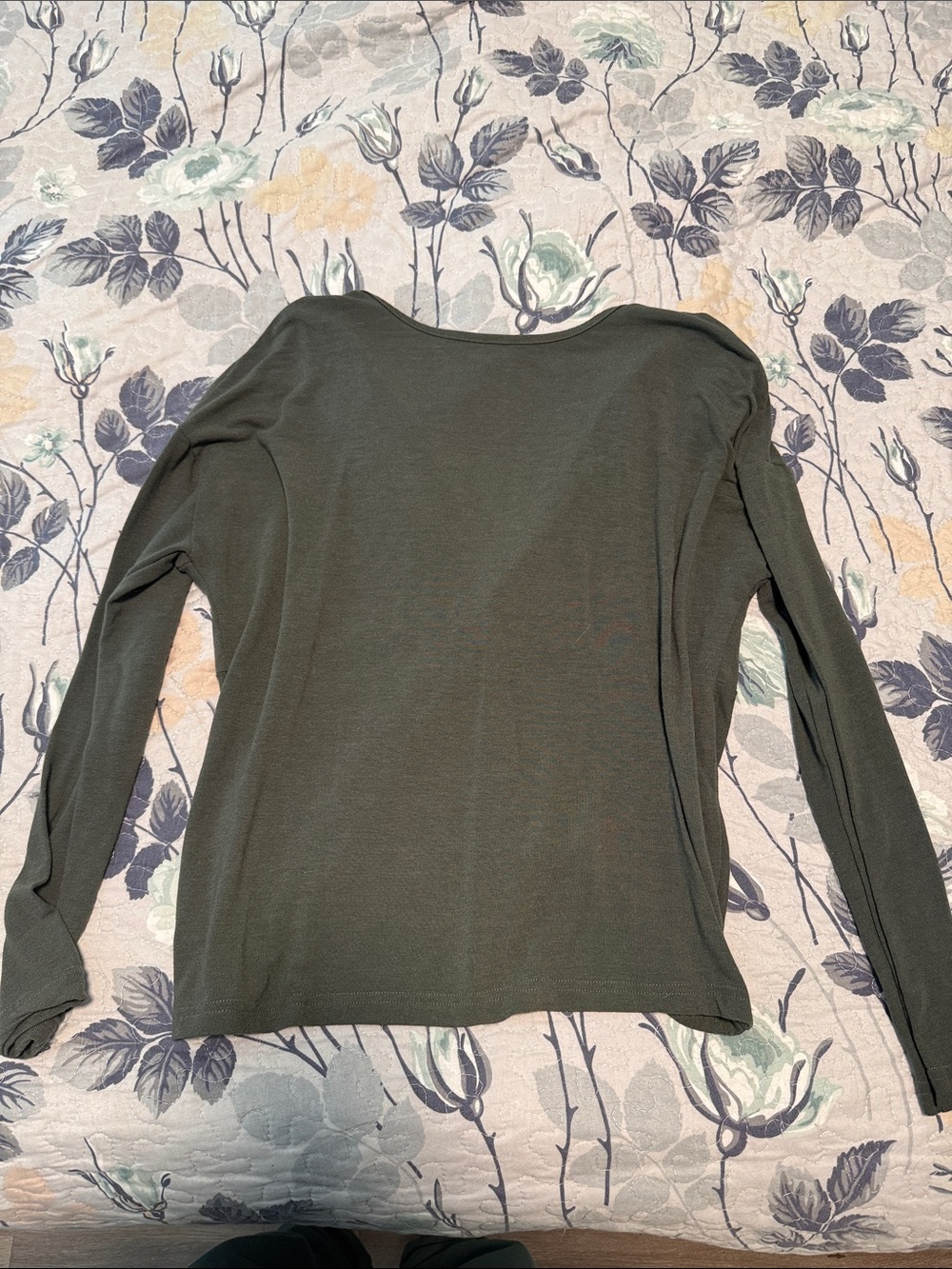 SHEIN Twist Back Long Sleeve Shirt